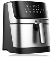 Dms Xxl 6 Liter HeißLuftfritteuse HeißLuftgrill Backofen Digitalem Touch Display