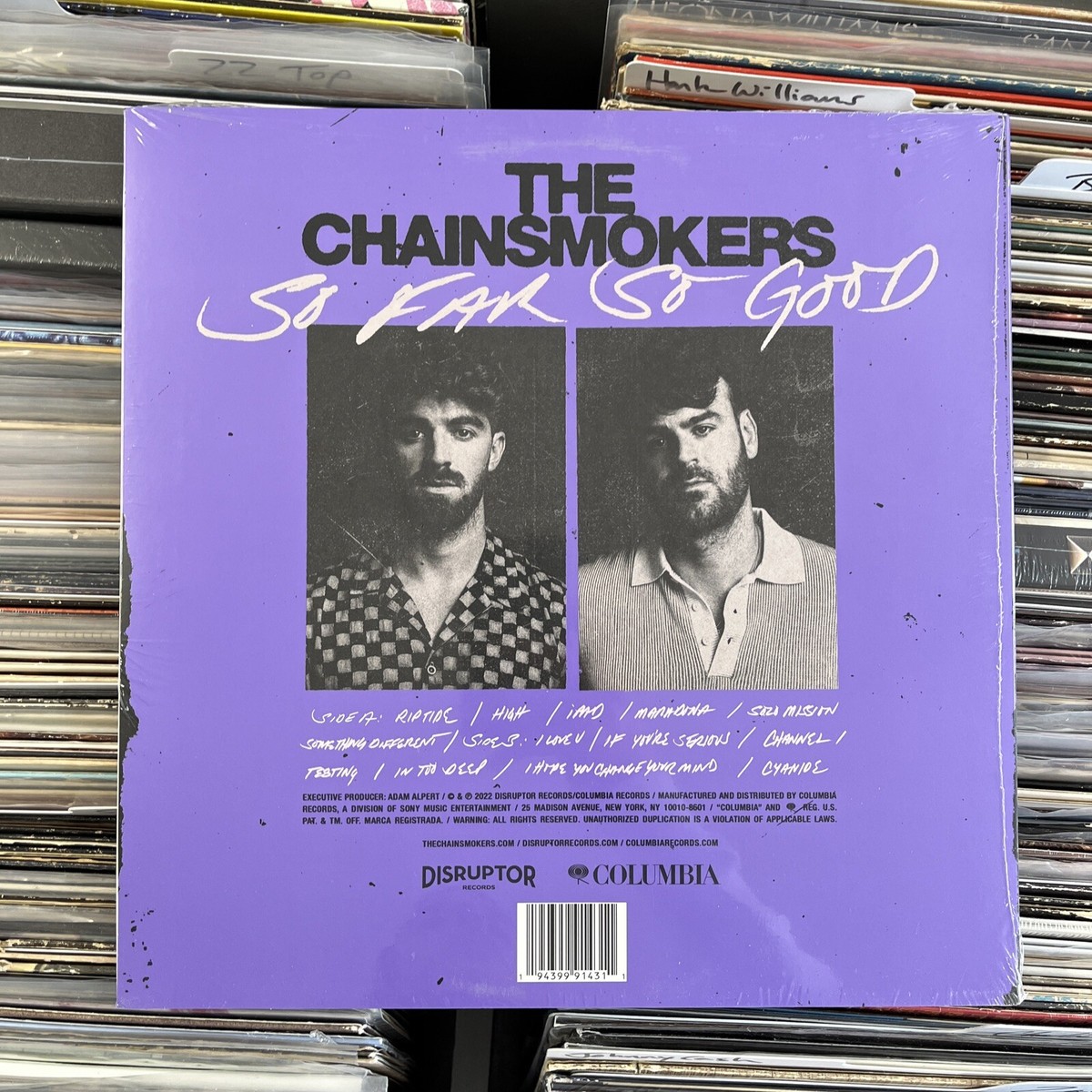 THE CHAINSMOKERS チェインスモーカーズ LP レコード 【公式通販】