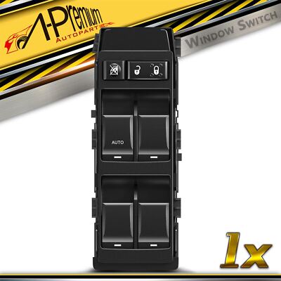 A-Premium Master Window Switch for Chrysler Dodge Avenger Dakota Jeep Compass