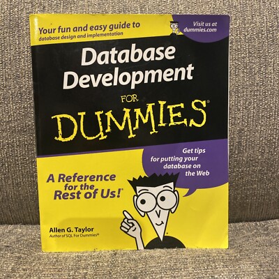 Database Development for Dummies by Taylor, Allen G. Paperback