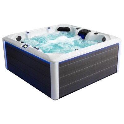 Aussenwhirlpool SPA Pool Schwimspa AWT IN-702 extreme SterlingSilver 212cm