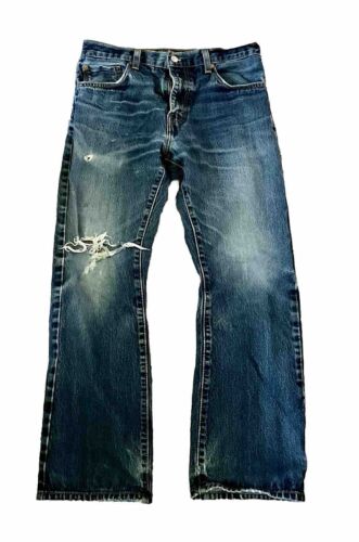 Levis 517 Jeans Mens 32x30 Blue Denim Bootcut
