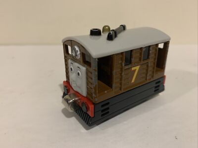 Thomas the Train & Friends Toby #7 Diecast Metal Take N Play 2009 Learning Curve