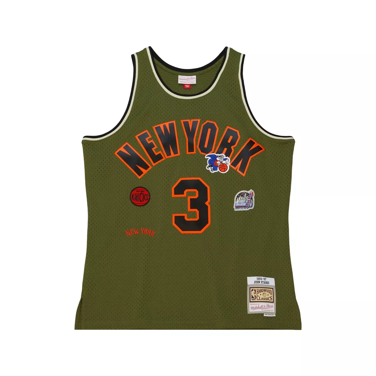 John Starks New York Knicks Mitchell & Ness Hardwood Classics