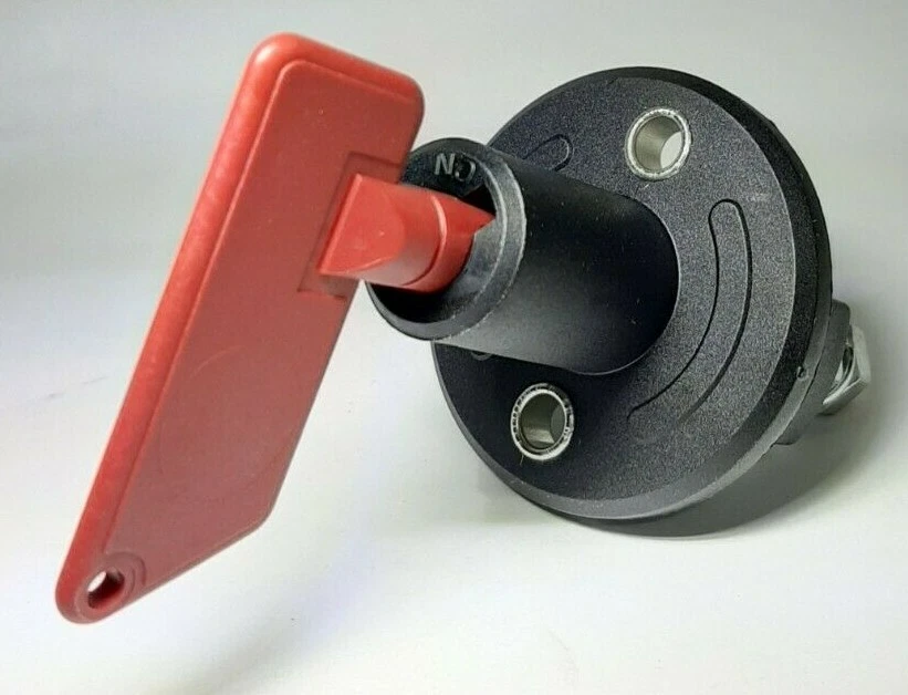 INTERRUTTORE STACCABATTERIA NAUTICA AUTO CAMPER TRATTORE 12/24V Cont. 100A/500A - Image 3 of 3