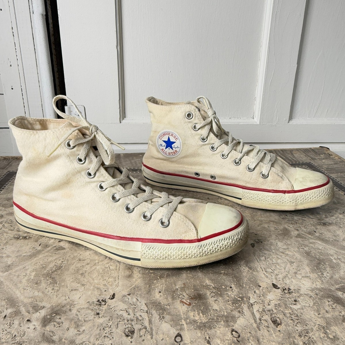 シューズ Converse made-in-usa Vintage Converse Youth All Star Hi Top Shoes Made in USA