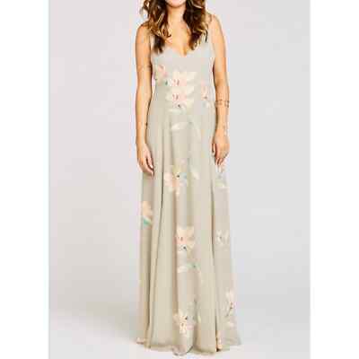 Jenn Maxi Dress, in Lily Showers, Size: Medium | Show Me Your Mumu