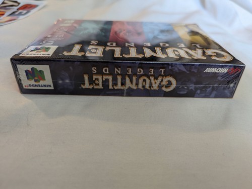Gauntlet Legends Nintendo 64 N64 Brand New Sealed CiB Complete w/ box protector - Picture 17 of 22