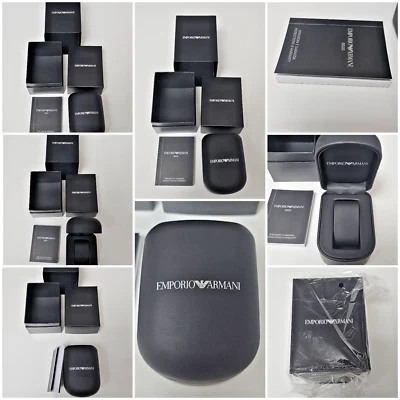 EMPORIO ARMANI EMBALAJE RELOJES Caja de Almacenamiento + Unisex