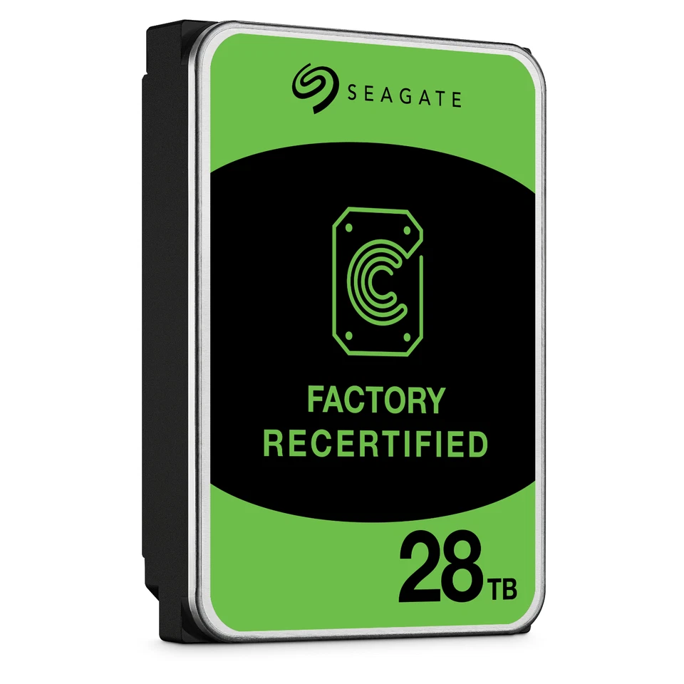 Disco duro Seagate Exos 28 TB ST28000NM000C (recertificado) Foto 2 de 4