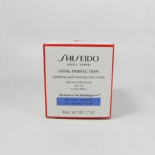 Shiseido Vital Perfection Uplifting and Firm Day Cream 1.7oz/ 50ml *NEW IN BOX*