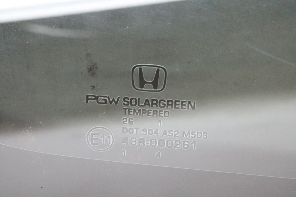 Honda Civic 2012 cupé cuarto trasero derecho ventana de ventilación cristal fabricante original 12 Foto 4 de 4