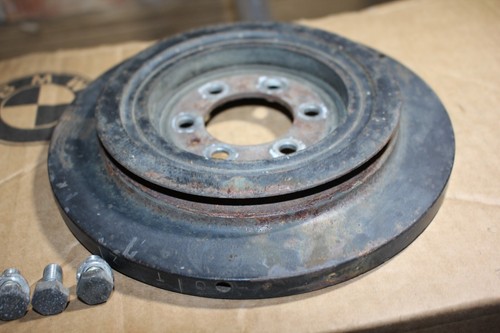 GENUINE ORIGINAL BMW E21 E30 E12 E28 M20 ENGINE VIBRATION DAMPER BELT PULLEY OEM - Picture 4 of 10