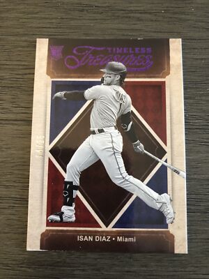 2020 Panini Chronicles Timeless Treasures-Isan Diaz RC #14/25