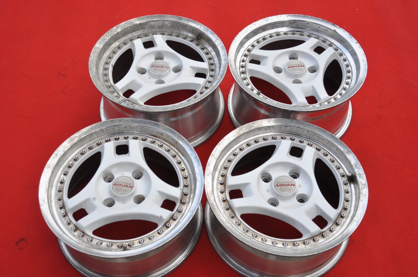 スーパーアドバン　4本　16インチアルミホイール スーパーアドバン 4本 16インチアルミホイール スーパーアドバン 16