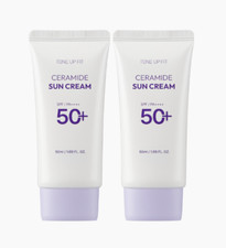 Charmzone Tone Up Fit Ceramide Sun Cream 50ml  2 pcs SPF50 PA   K-Beauty