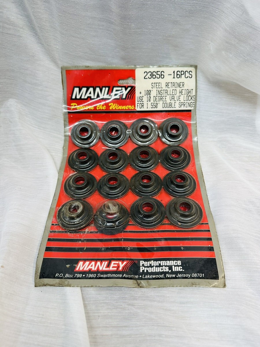 Manley 1.550 10-Degree Valve Spring Retainers - Steel Manley 1.550 10-Degree Valve Spring Retainers - Steel