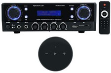 Rockville BLUAMP 100 Home Stereo Bluetooth Amp w/Smart Wifi Streaming Receiver