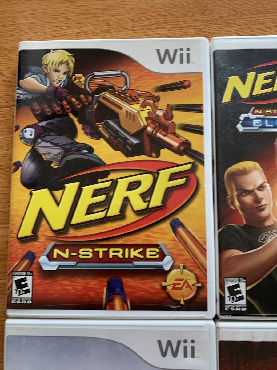 Pre-owned! Lot Of 5 Nintendo Wii Games - Nerf N-Strke, Tak
