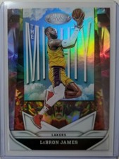 2020 2021 Panini NBA Certified The Mighty Lebron James #5 Insert Lakers