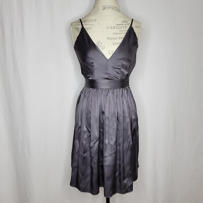 grey aline dress Carbon Grey Woollen Fleece Aline Dress main image 0