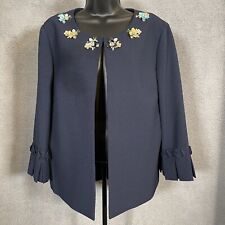 Tahari ASL Women's Petite Asymmetrical Belted Blazer Jacket Top 12p Tedo  for sale online