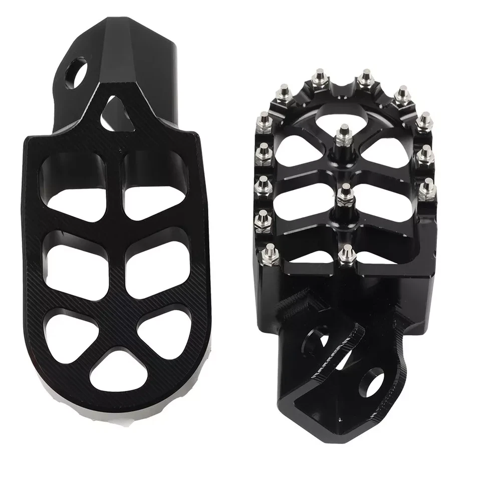 Black Foot Pegs Footrest Foot Pedals For YAMAHA WR250R WR250X WR 250R 250X - Image 4 of 4