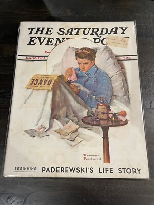saturday evening post norman rockwell January 23 1937(complete
