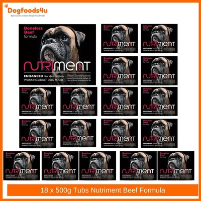 nutriment frozen dog food