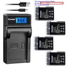 Kastar Battery LCD Charger for Nikon EN-EL14 MH-24 Nikon D5600 DSLR Camera