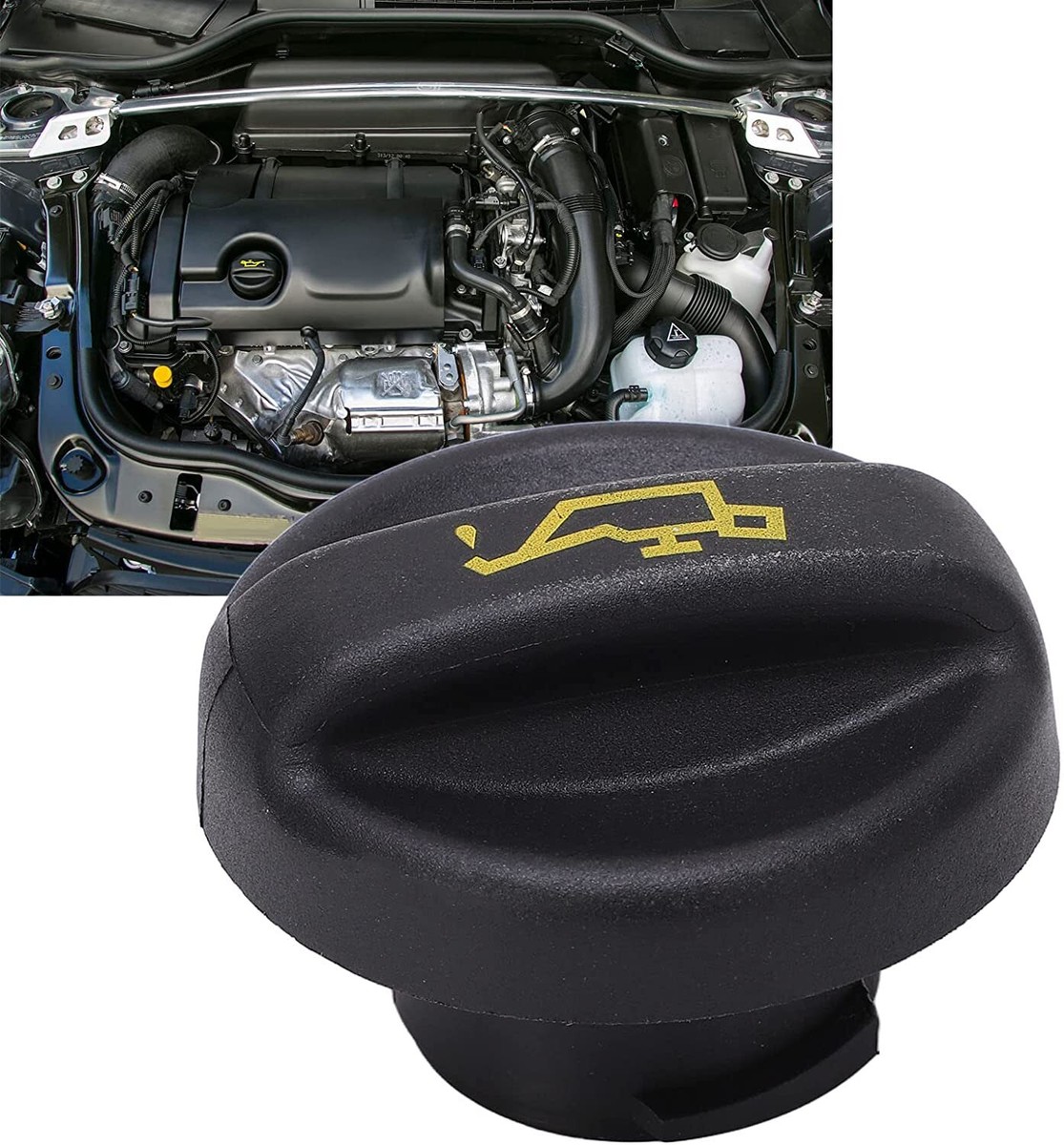 Bouchon De Filtre à Huile PARTSLINE Référence 1103K4 - Compatible Berlingo, C2, C3, C4, C5, Jumpy, Xsara Et Bien D'autres - Neuf Avec Garantie 2 Ans