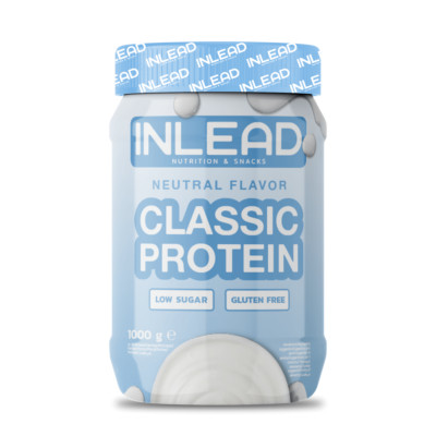 INLEAD Classic Protein 1000g Neutral   Whey Casein Mix für Shakes & Backen