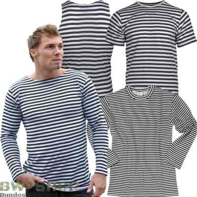 RUSSISCHE ARMEE MARINE T-SHIRT / TANK TOP / PULLOVER SOMMER & WINTER GESTREIFT