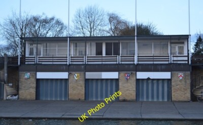 Photo 6x4 Corpus Christi and Sidney Sussex Boathouse Cambridge/TL4658 Th c2015