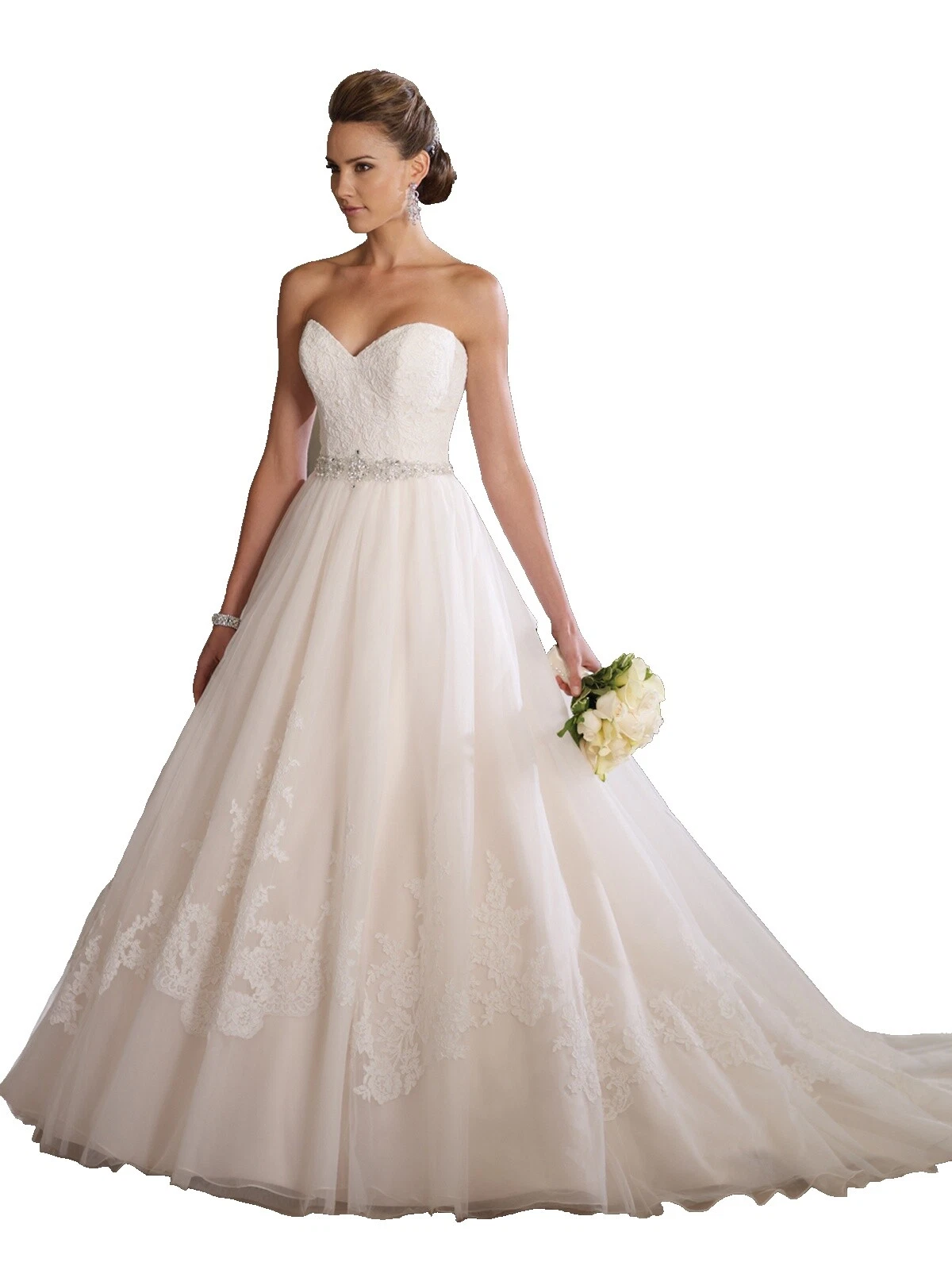 Tulle 12 Women's Size Wedding Dresses