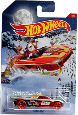 2016 Hot Wheels Holiday Hot Rods Christmas #4 Bedlam