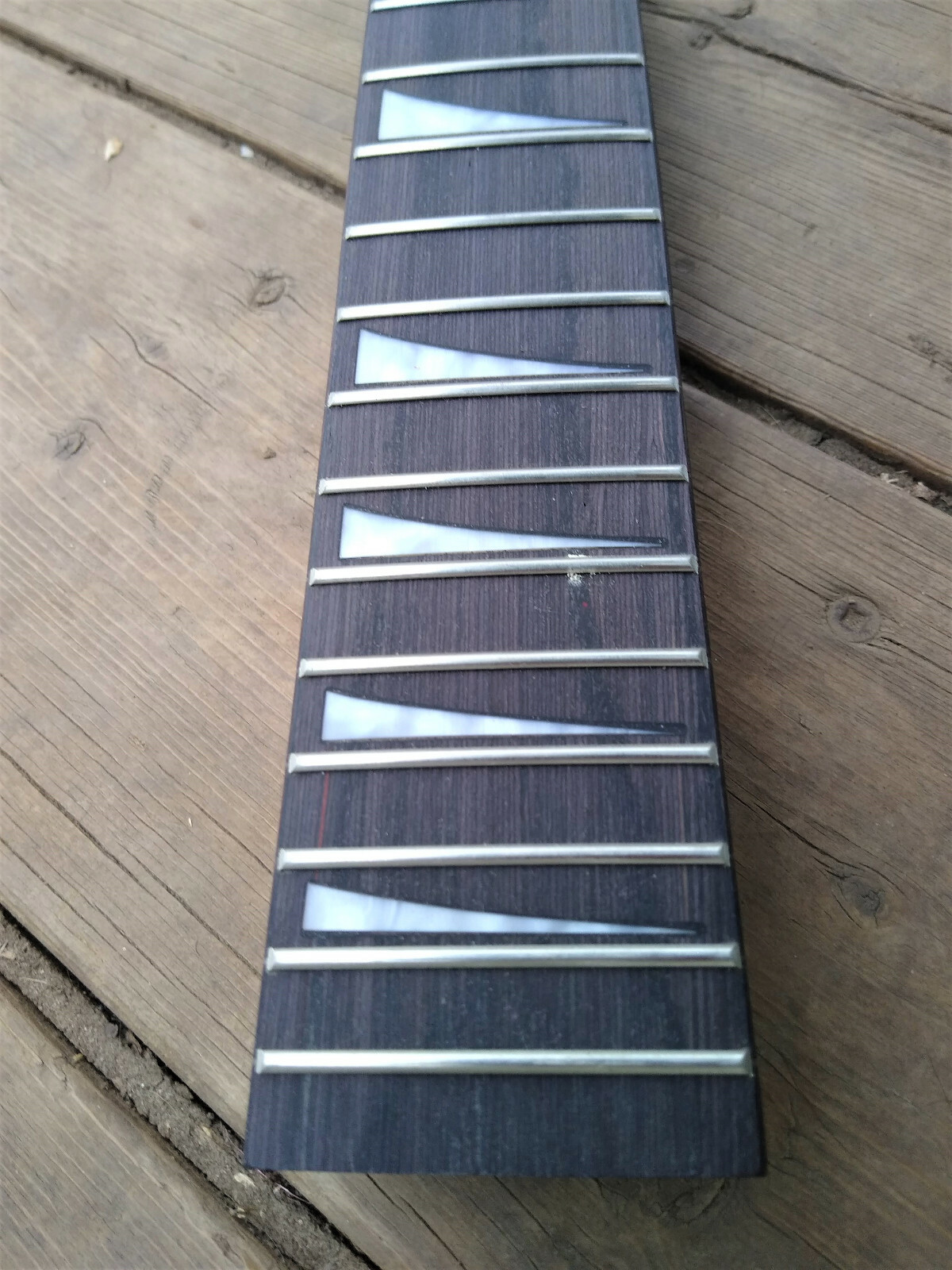 ROSEWOOD SHARK FIN KWS BANANA SHRED MAPLE GUITAR NECK WITH FLOYD ...