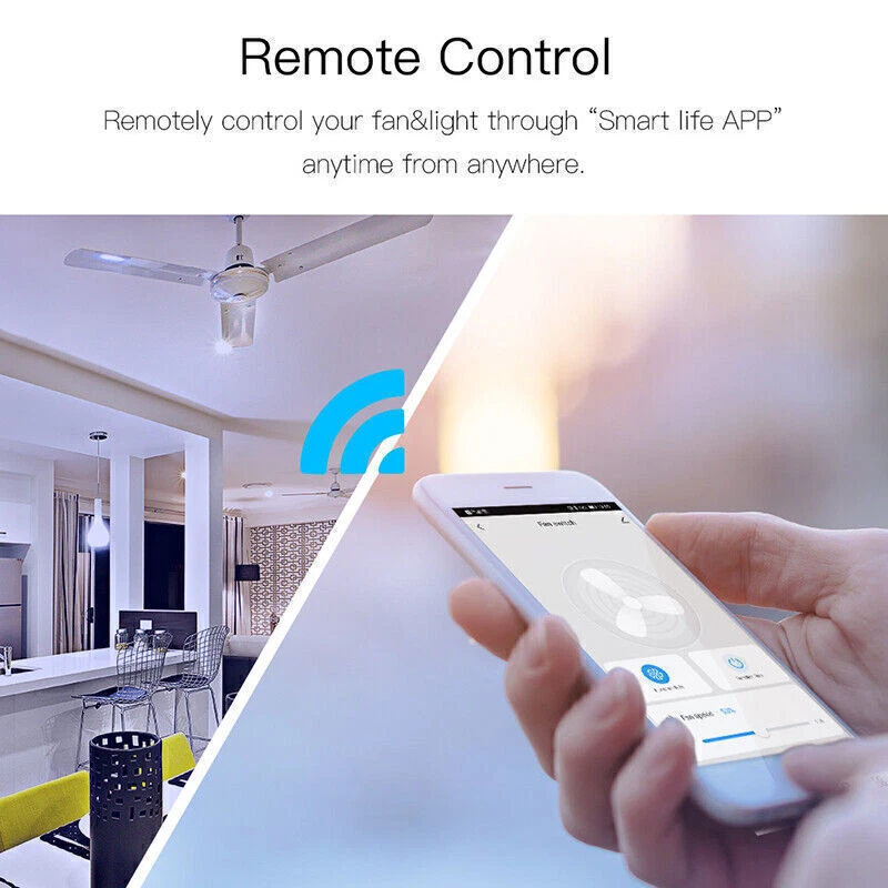 Fan control google home sales