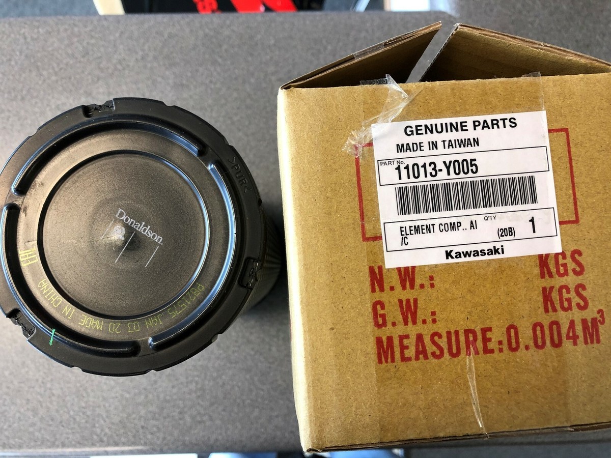 Kawasaki Genuine OEM Air Filter 11013-Y005 Mule PRO MX | eBay