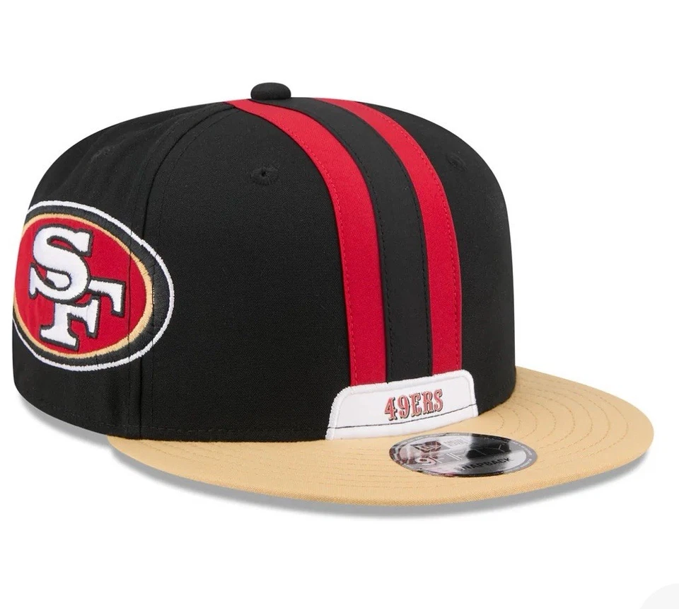 旧金山 49 人队 2025 NFL 竞争对手头盔包 New Era 9FIFTY 平沿帽 — 第 3/4 张图片
