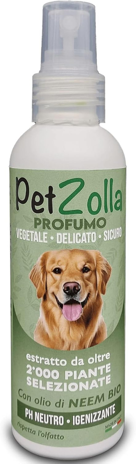 Profumo Cane Igienizzante Elimina Odori - pH 7 Neutro Ecologico