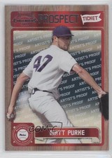 2011 Playoff Contenders Prospect Tickets Artist's Proof 37/49 Matt Purke z6b