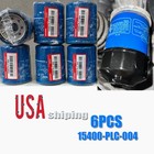 6x Honda Genuine OEM Oil Filter W/Washer 15400-PLC-004/15400-PLM-A01 NEW SEALED