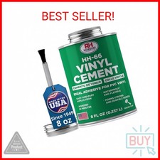HH-66 Vinyl Cement, 8 oz. can - Vinyl Adhesive, Cement Glue, Repair Glue, Inflat