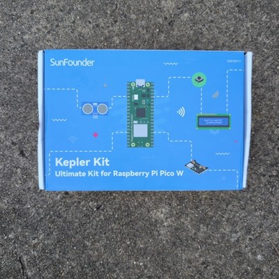 Sunfounder Kepler Kit Ultimate Kit for Raspberry Pi Pico W New Open Box