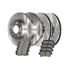 Front Rear Brake Rotors Pads Buick Allure Lacrosse 2010 Impala 2014 Malibu 2016
