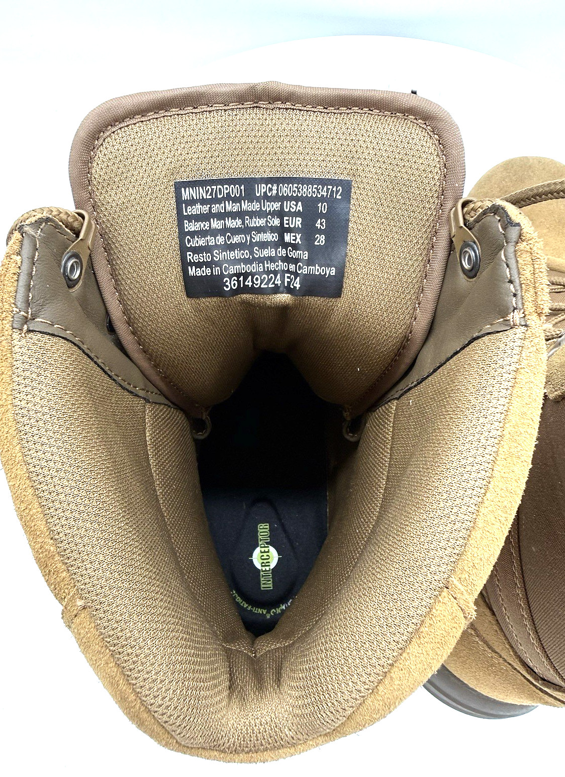 Interceptor Frontier Tactical Leather Military Wo… - image 11