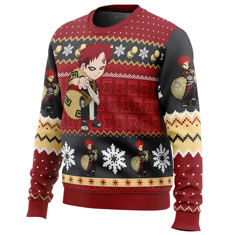 Christmas Gaara Shippuden Ugly Christmas Sweater