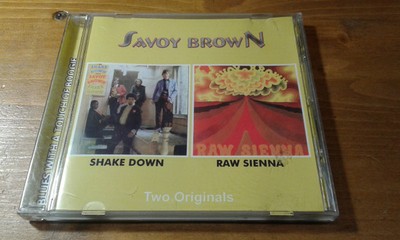 Savoy Brown: ''Shake Down / Raw Sienna'' (Blues Rock  CD Reissue)