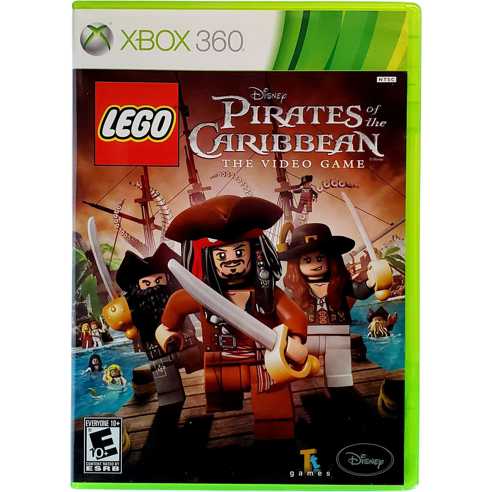 LEGO Pirates Of The Caribbean The Video Game - Microsoft Xbox 360 Pristine
